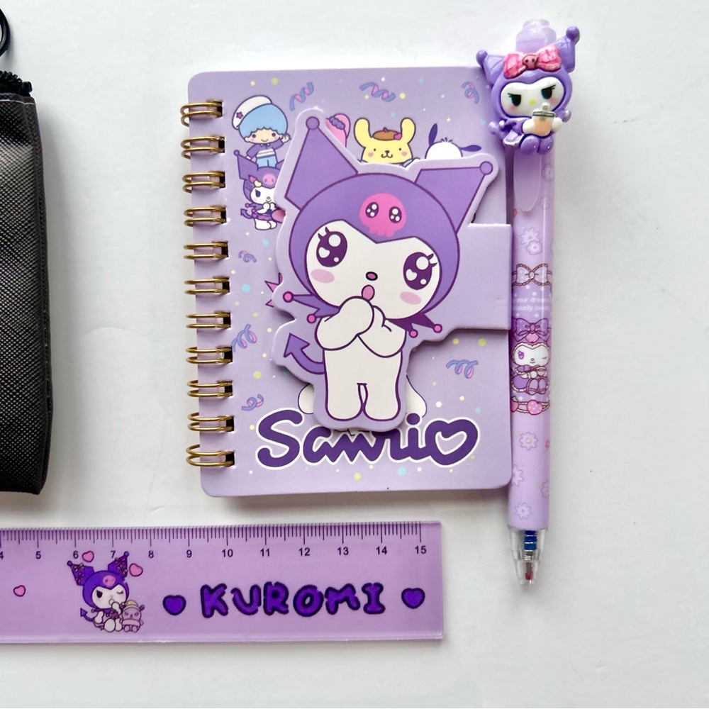 💜(KUR321) Kuromi 12-Piece Stationery Fun Bundle! - Picture 7 of 13
